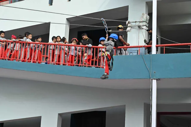 In Campus Zipline Launch