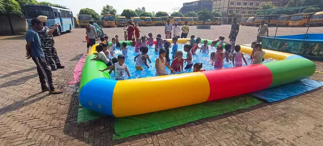 Kiddie Pool Splash