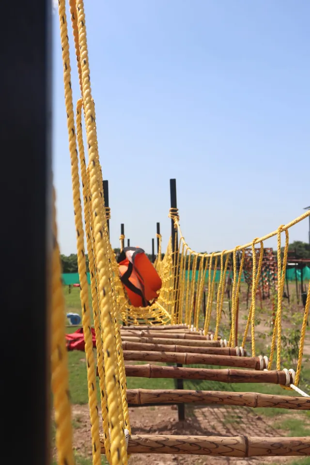 Low Ropes Yellow Course
