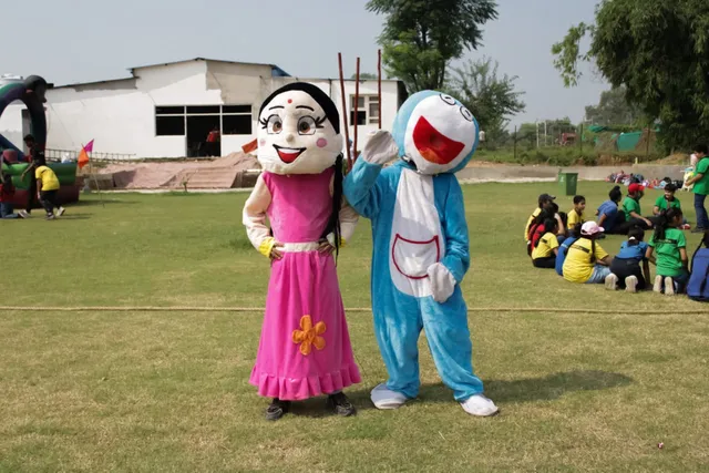 Mascot Characters Lawn